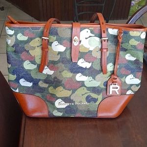 Dooney & Bourke Duck Dynasty Camo Large Dover Tote